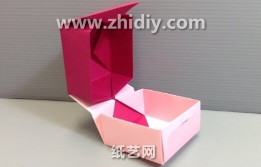 情人节手工折纸大全手把手教你制作出精美的手工折纸礼盒收纳盒