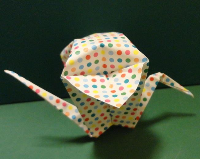 千纸鹤折纸教程教你热气球千纸鹤如何叠