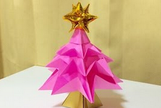 圣诞树手工折纸DIY制作视频教程