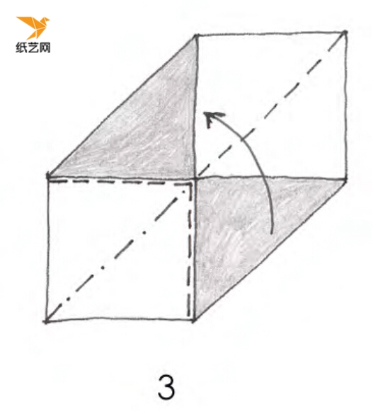 简单的折法制作教程展示出手工折纸狐狸盒子是如何完成制作的