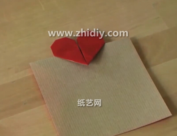 情人节手工折纸心便签的折法视频教程教你学习情人节折纸心便签