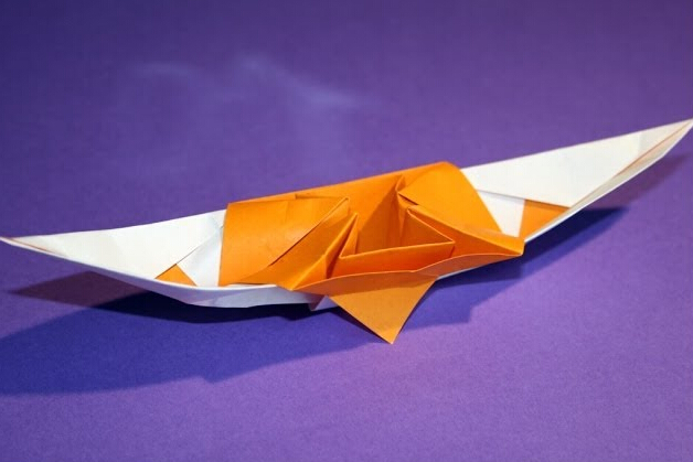 折纸大全教你折纸小船如何叠