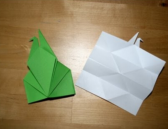 折纸千纸鹤信纸|折纸信鸽折法教程