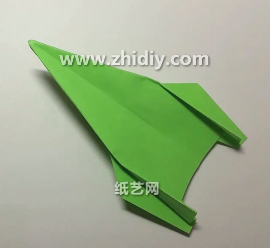纸飞机的曙光女神侦察机手工折纸飞机教程 