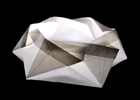 元宵节灯笼制作方法教你如何制作编织式折叠灯笼折纸盒子