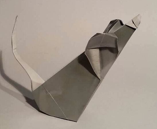 折纸老鼠可爱动物手工折纸视频教程