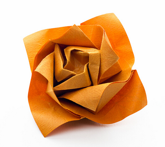 情人节手工礼物简单折纸玫瑰花手工折纸教程合集大全