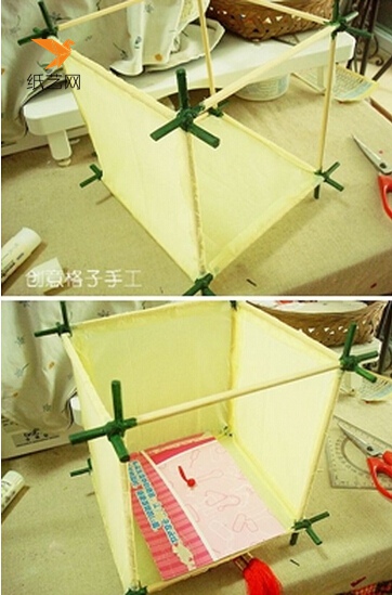 木棍灯笼制作方法图片