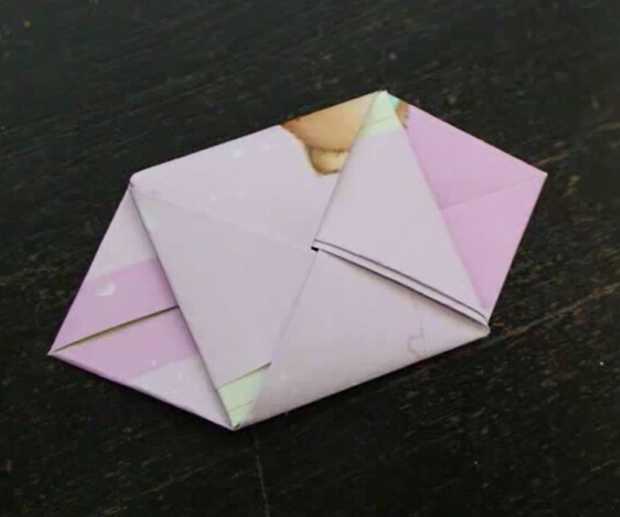简单折纸信的手工折纸视频教程