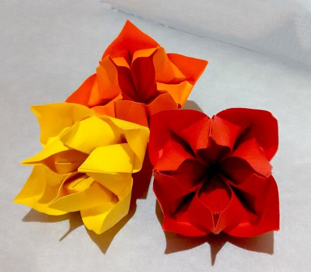 母亲节礼物精美折纸花的手工DIY制作教程