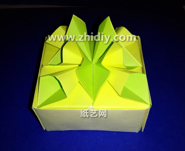 手工折纸礼盒的折法视频教程教你学习如何制作手工折纸礼盒