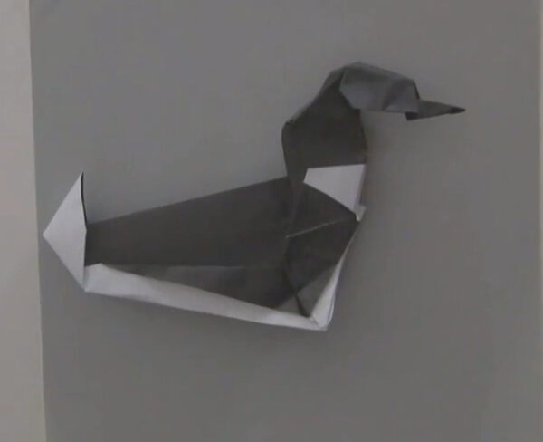 折纸鸭子手工折纸DIY制作教程