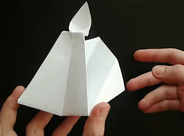 简单折纸投石车的折纸视频教程