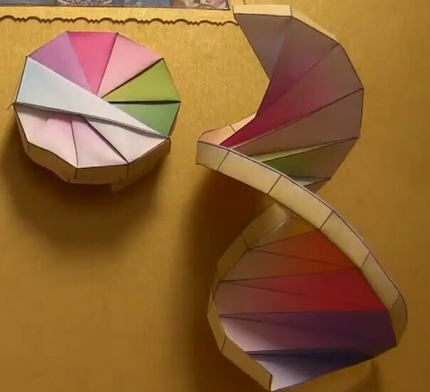 折纸双螺旋DNA手工制作教程