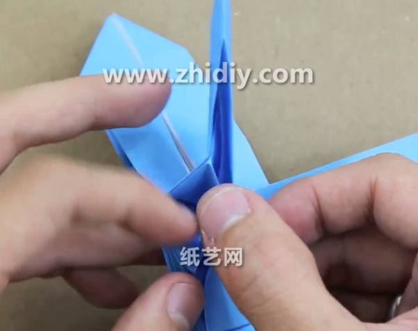 折纸新娘手工折纸制作教程