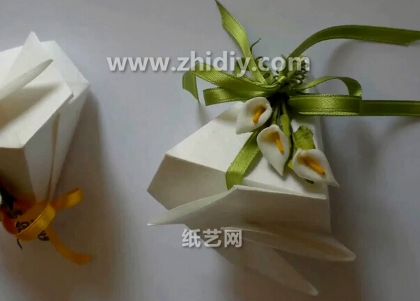 手工折纸盒子的折法教程手把手教你学习如何制作折纸婚礼礼盒