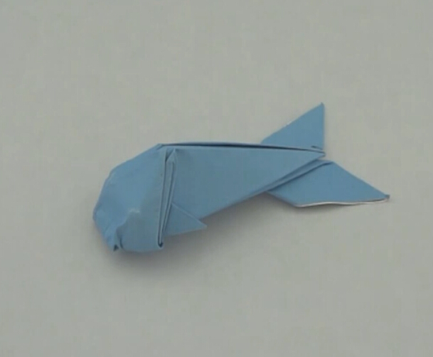 折纸鱼大全折纸金鱼的简单折纸视频教程