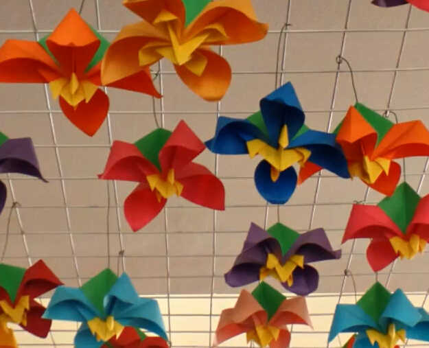手工折纸花大全教你学习如何制作折纸花