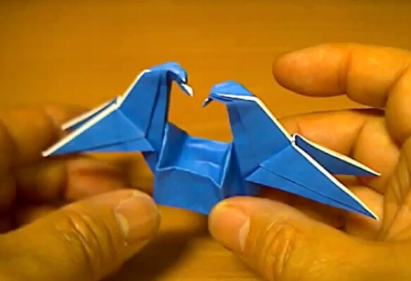 双折纸小鸟的折纸大全手工制作教程