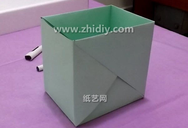 手工折纸盒子的折法教程手把手教你学习如何制作折纸盒子