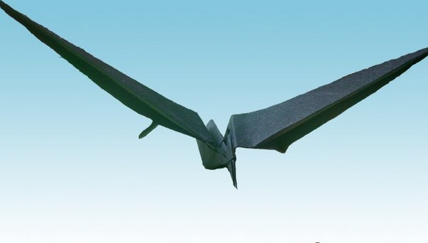 折纸恐龙教你如何制作折纸翼龙