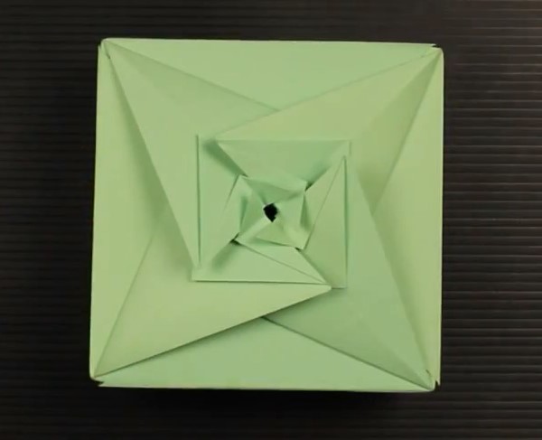 折纸盒大全—组合折纸盒子的折纸视频教程