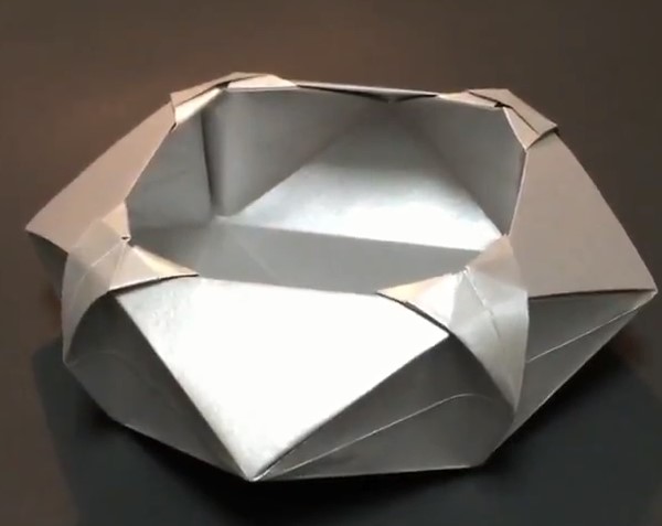 创意手工折纸盒子的折纸手工制作教程