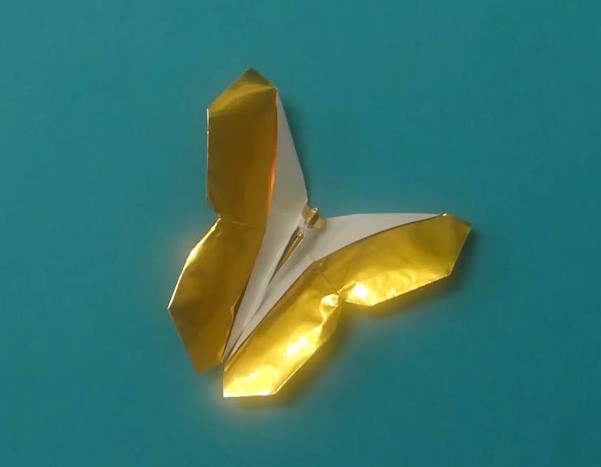 简单手工折纸蝴蝶的制作方法教程