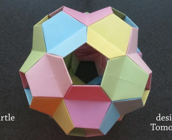 组合折纸模块折纸立体构型制作教程