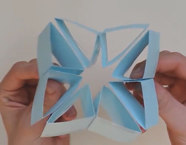 儿童折纸玩具魔术变形折纸手工制作教程