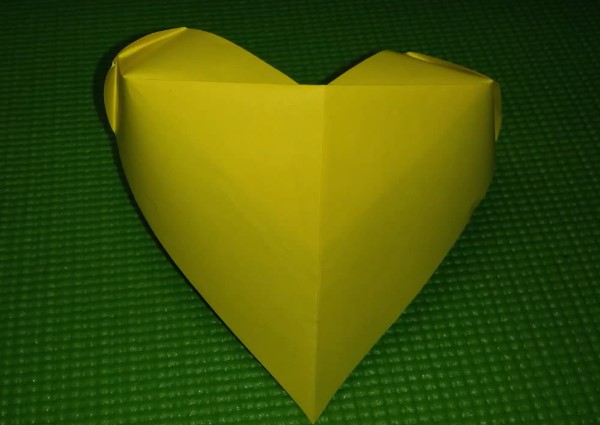 情人节简单立体折纸心的折纸视频教程