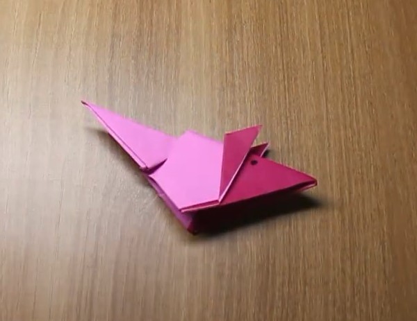 儿童折纸简单可爱折纸小老鼠的折纸视频教程