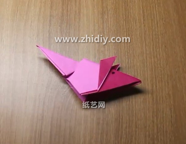 儿童简单折纸小老鼠的折法教程教你学习如何制作折纸老鼠