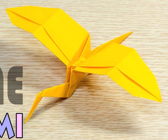新折纸千纸鹤的创意折法教程