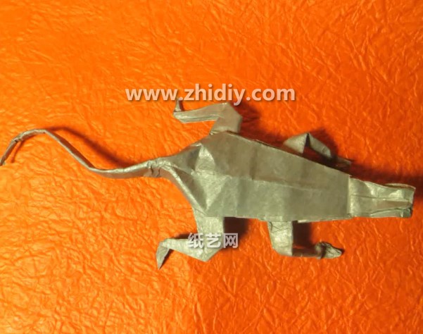 手工折纸蜥蜴的折纸制作教程教你学习如何制作折纸蜥蜴