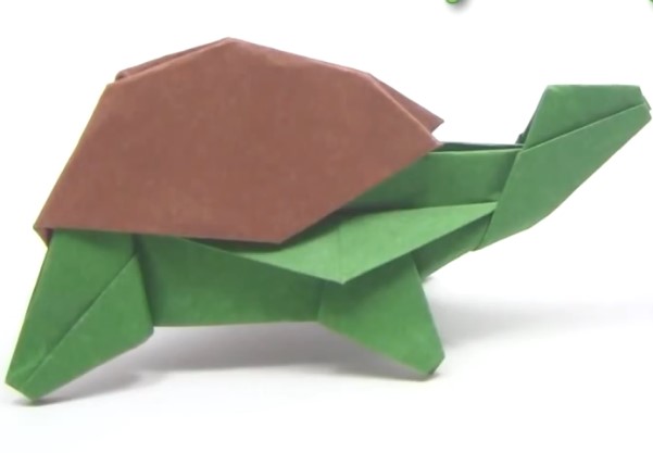 简单折纸乌龟的手工折纸教程