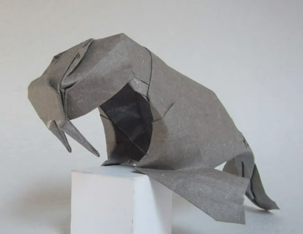 折纸海象手工制作教程