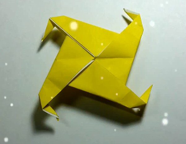 儿童折纸风车手工折纸视频教程