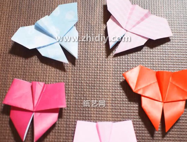 简单折纸蝴蝶的折法教程手把手教你学习如何制作简单折纸蝴蝶