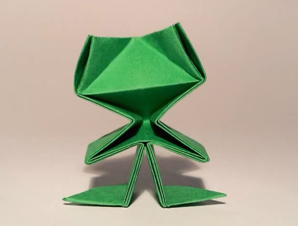 纸青蛙折法大全教你简单卡通折纸青蛙的折法制作