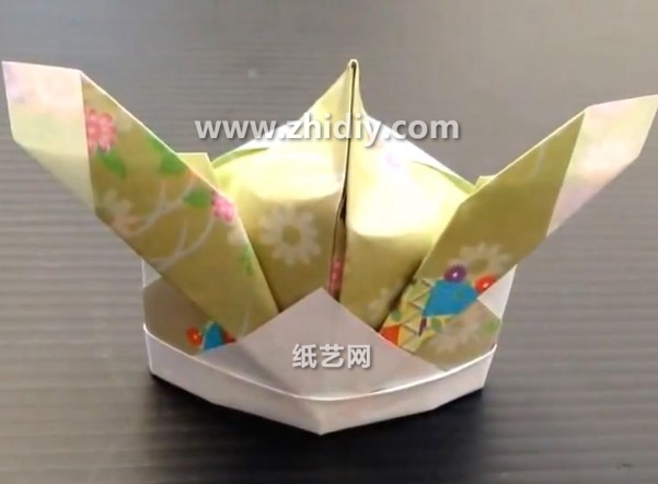 手工折纸武士帽子的折法视频教程教你学习如何制作折纸武士帽子