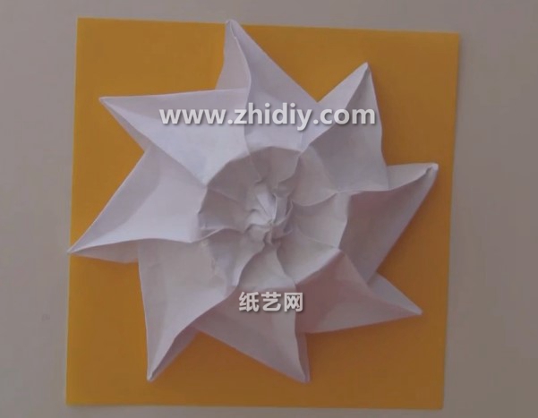 手工折纸太阳的折法视频教程教你学习如何制作折纸太阳