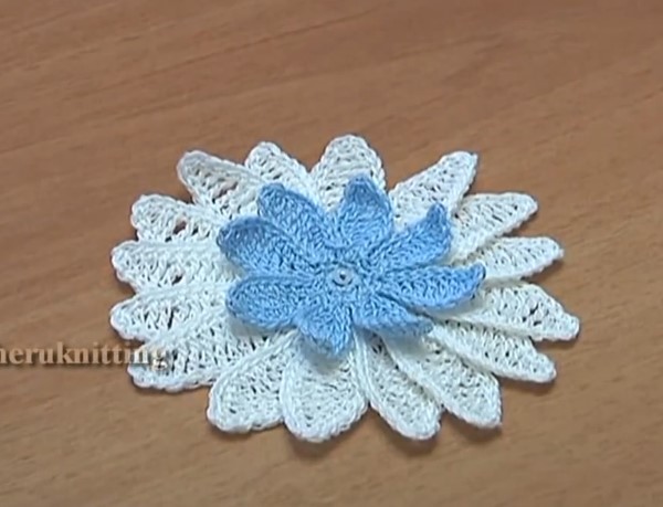 编织花教你简单钩针编织花朵的制作方法教程