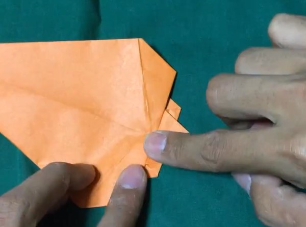 儿童折纸立体折纸小狗的制作方法教程