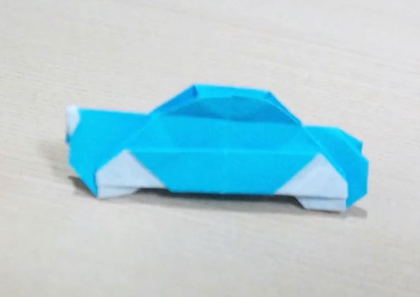 简单折纸小汽车的折纸视频教程