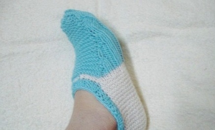 毛线袜子编织居家休闲必备简单易学毛线针织袜子编织教程图解