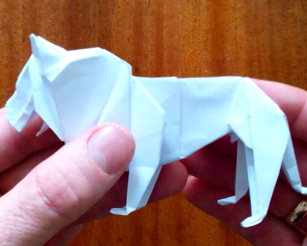 如何折狮子？手工折纸狮子的视频教程