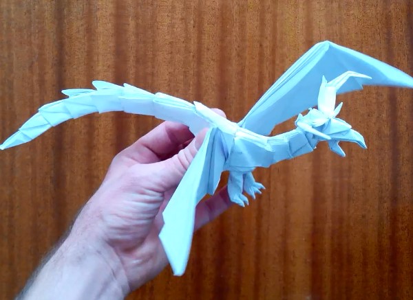如何折飞龙？超酷立体折纸飞龙的完整教程