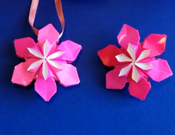 教师节手工折纸花的创意装饰手工制作教程