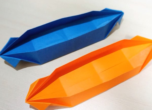 简单折纸小船手工制作方法教程